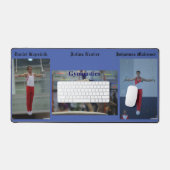 GYMNASTICS Desk Mat, Daniel, Julius & Johannes Bureaumat (Keyboard & Muis)