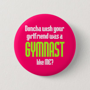 Gymnastics Doncha Ronde Button 5,7 Cm