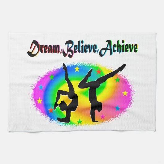 GYMNASTICS DREAMS KOMEN WAAR THEEDOEK (Horizontaal)