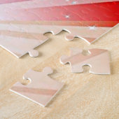 " GYMNASTICS" éclaire le puzzle avec gymnaste. (Côté)