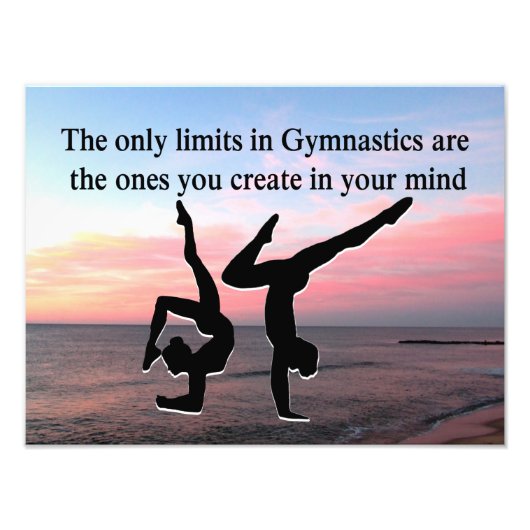 GYMNASTICS FOREVER FOTO AFDRUK (Voorkant)