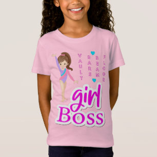 Gymnastics Girl Boss T-Shirt