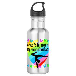 GYMNASTICS GIRL INSPIREREND ONTWERP WATERFLES 