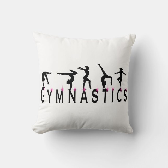 Gymnastics Girls Kussen (Voorkant)
