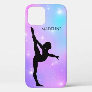 Gymnastics gradient Phone Case met naam gymnast