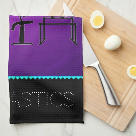 Gymnastics Kitchen Towels Theedoek (Quarter Fold)