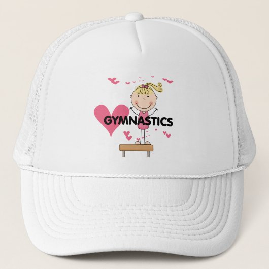 GYMNASTICS - Love Gymnastics Tshirts and Gifts Trucker Pet (Voorkant)