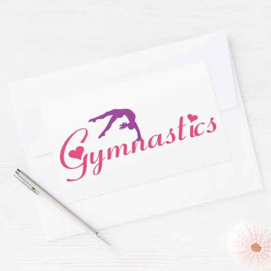 Gymnastics Love Sticker (Envelop)