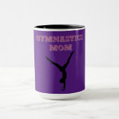 GYMNASTICS MOM tasse à café. (Centre)