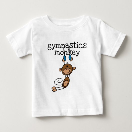 Gymnastics Monkey Tshirts en Gifts (Voorkant)