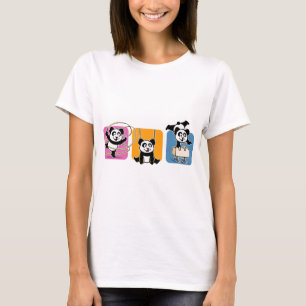 Gymnastics Pandas T-shirt