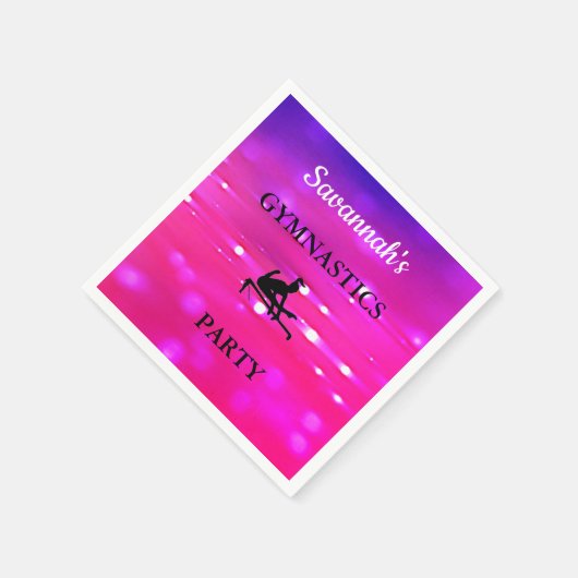GYMNASTICS-PARTY voor meisjes, persoonlijke set va Servet (Hoek)