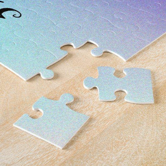 GYMNASTICS PUZZLE avec gymnaste et nom personnalis (Côté)