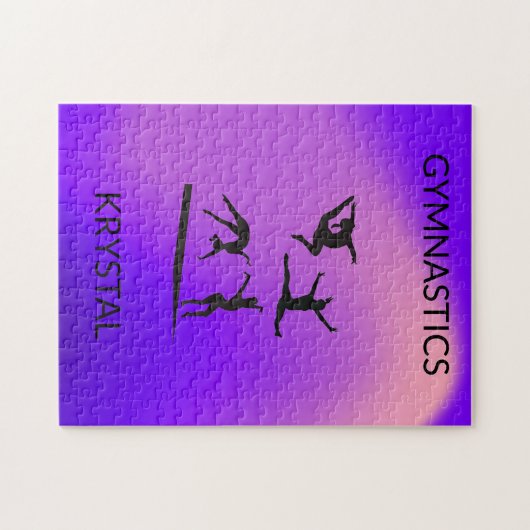 GYMNASTICS PUZZLE PERSONNALISÉ ! (Horizontal)