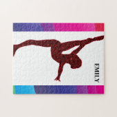 GYMNASTICS PUZZLE PERSONNALISÉ ! (Horizontal)