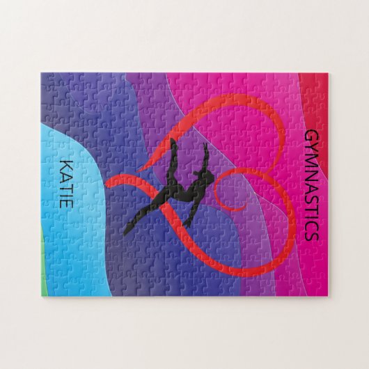 GYMNASTICS PUZZLE PERSONNALISÉ ! (Horizontal)