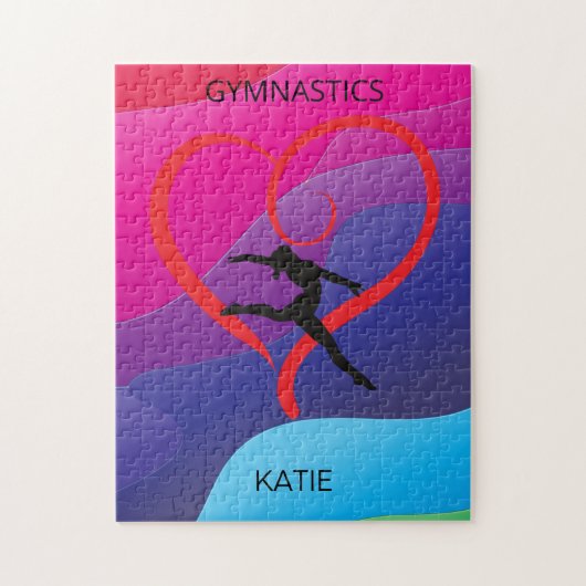 GYMNASTICS PUZZLE PERSONNALISÉ ! (Vertical)