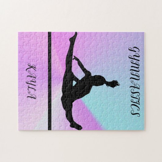 GYMNASTICS PUZZLE PERSONNALISÉ ! (Horizontal)