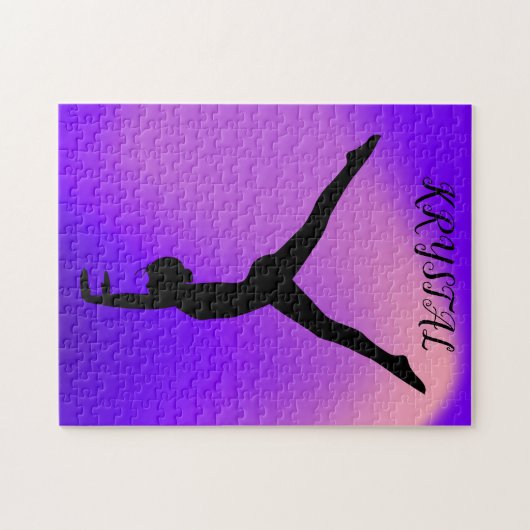 GYMNASTICS PUZZLE PERSONNALISÉ ! (Horizontal)