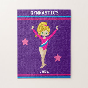 GYMNASTICS PUZZLE POUR LES FILLES PERSONNALISÉES