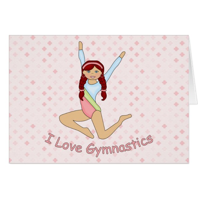 Gymnastics Redhead (Voorkant Horizontaal)