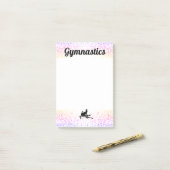 GYMNASTICS STATIONERY - Post-it Notes 4 x 6 inch (Op bureau)