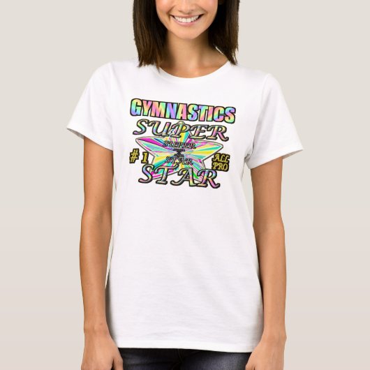 Gymnastics Superstar T-shirt (Voorkant)