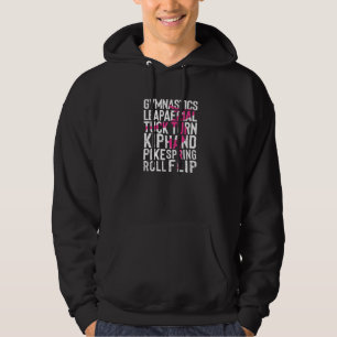 Gymnastics Team Gymnast Gymnastic Athlete Hoodie