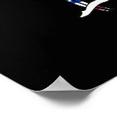 Gymnastics USA Flag Gymnast Gymnastic Sports Lover Poster (Hoek)