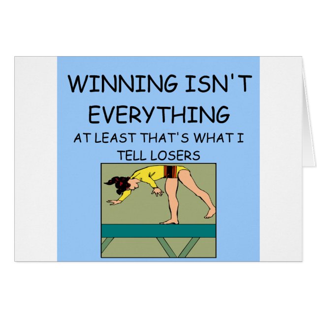 GYMNASTICS winnaar (Voorkant Horizontaal)