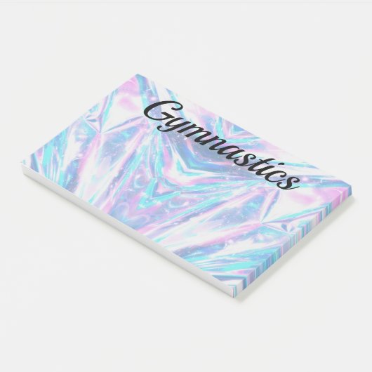 GYMNASTIEK 10"x 6"Post-it® notes (Schuin)