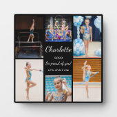 Gymnastiek 6 Fotocollage Modern Keepsake Fotoplaat (Voorkant)