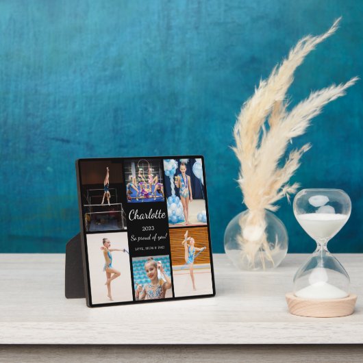 Gymnastiek 6 Fotocollage Modern Keepsake Fotoplaat (Insitu)