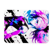 Gymnastiek Abstract Spirit of the Gymnast Magneet (Horizontaal)