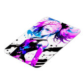 Gymnastiek Abstract Spirit of the Gymnast Magneet (Linkerzijde)