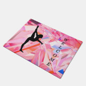 Gymnastiek Abstract Welkomstklep Deurmat (Schuin)