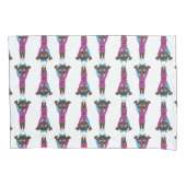 Gymnastiek Acrobat Tumbling Acro Dancer Girl Kussensloop (Voorkant)