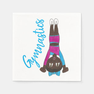 Gymnastiek Acrobat Tumbling Dance Studio Gym Servetten