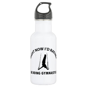 Gymnastiek afspelen waterfles 