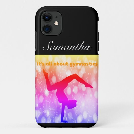 Gymnastiek Apple iPhone 11 / iPad case (Achterkant)