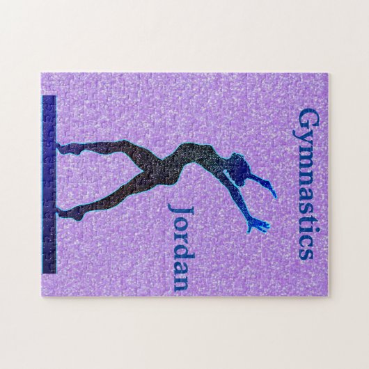 Gymnastiek Balken Sparkle Puzzle Legpuzzel (Horizontaal)