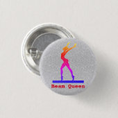 Gymnastiek Beam Queen Rainbow Pin Buttonnen Ronde Button 3,2 Cm (Voorkant /achterkant)