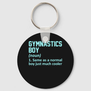 Gymnastiek Boy Definition Gymnast Gymnastic Lover Sleutelhanger