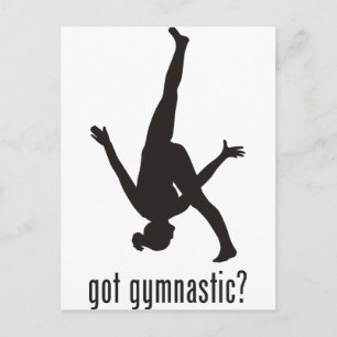Gymnastiek Briefkaart