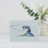 Gymnastiek Briefkaart (Staand voorkant)