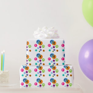 Gymnastiek Bubble Cadeaupapier