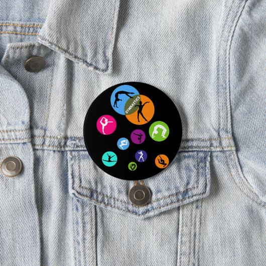 Gymnastiek Bubble Ronde Button 7,6 Cm (In situ)