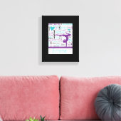 Gymnastiek Canvas Gym Kunst Gepersonaliseerd (Insitu (Woonkamer))