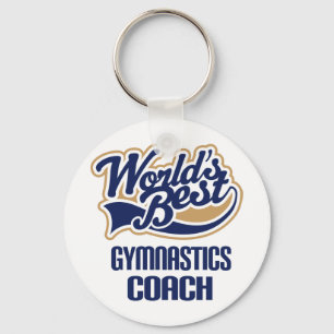 Gymnastiek Coach Gift Sleutelhanger