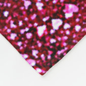 Gymnastiek Falling Hearts Fleece Blanket Deken (Hoek)